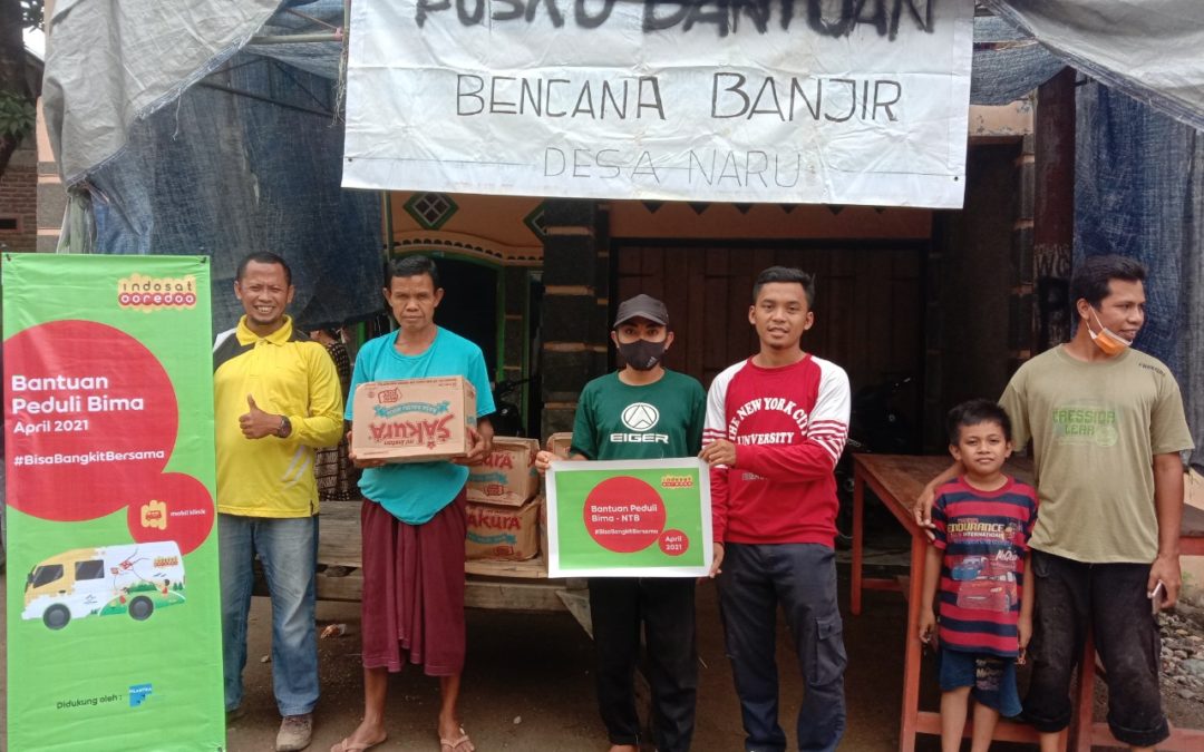 INDOSAT OOREDOO PROVIDED HEALTH SERVICES FOR THE VICTIMS OF BIMA FLOOD