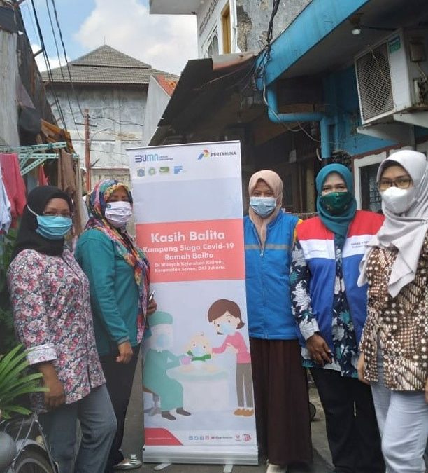 PERTAMINA MOR III CARE TO CHILDREN IN JAKARTA