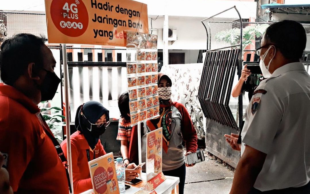 INDOSAT OOREDOO COVID 19 VACCINE MOBILE CLINIC ACCELERATES  VACCINE UP TO 200 DOSAGE PER DAY