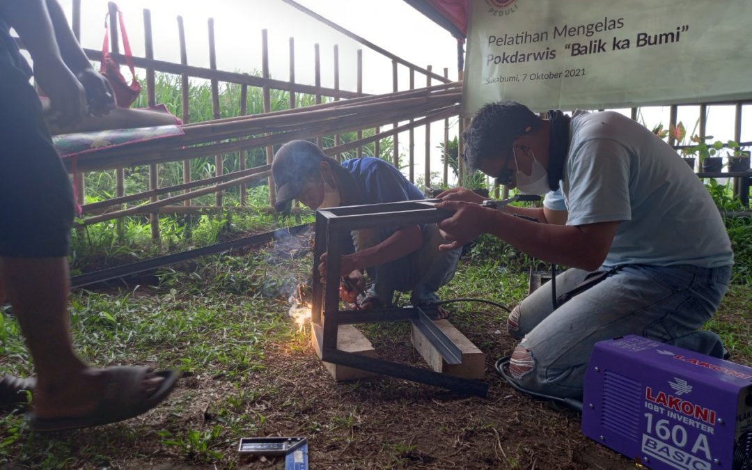 TOURISM VILLAGE BALIK KA BUMI HOLDS WELDING TRAINING