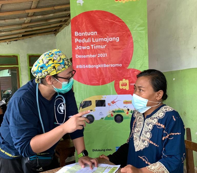 THE INDOSAT OOREDOO CLINIC CAR HAS RETURNED TO ASSIST SEMERU ERUPTION VICTIMS