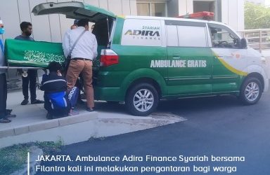 FINANCE ADIRA THE SHARIA AMBULANCE HAS RETURNED TO THE COMMUNITY.