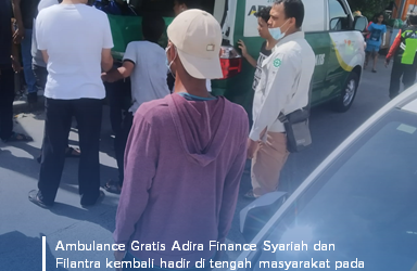 AMBULANCE FOR FREE SYARIAH ADIRA FINANCE RETURNS TO DELIVER THE BODY