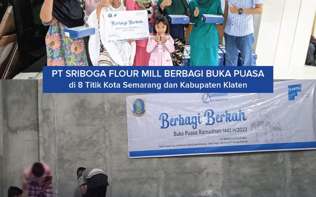 PT SRIBOGA FLOUR MILL BACK TO SHARING 5000 Iftar in CENTRAL JAVA