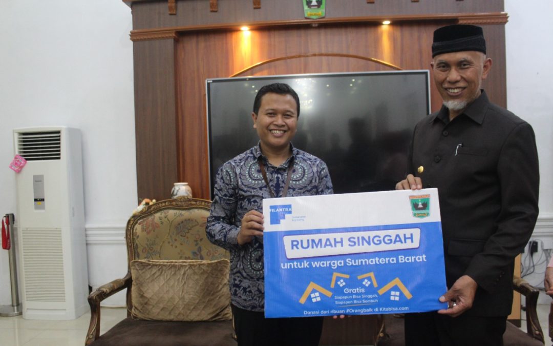 GUBERNUR SUMATERA BARAT DUKUNG RUMAH SINGGAH GRATIS FILANTRA