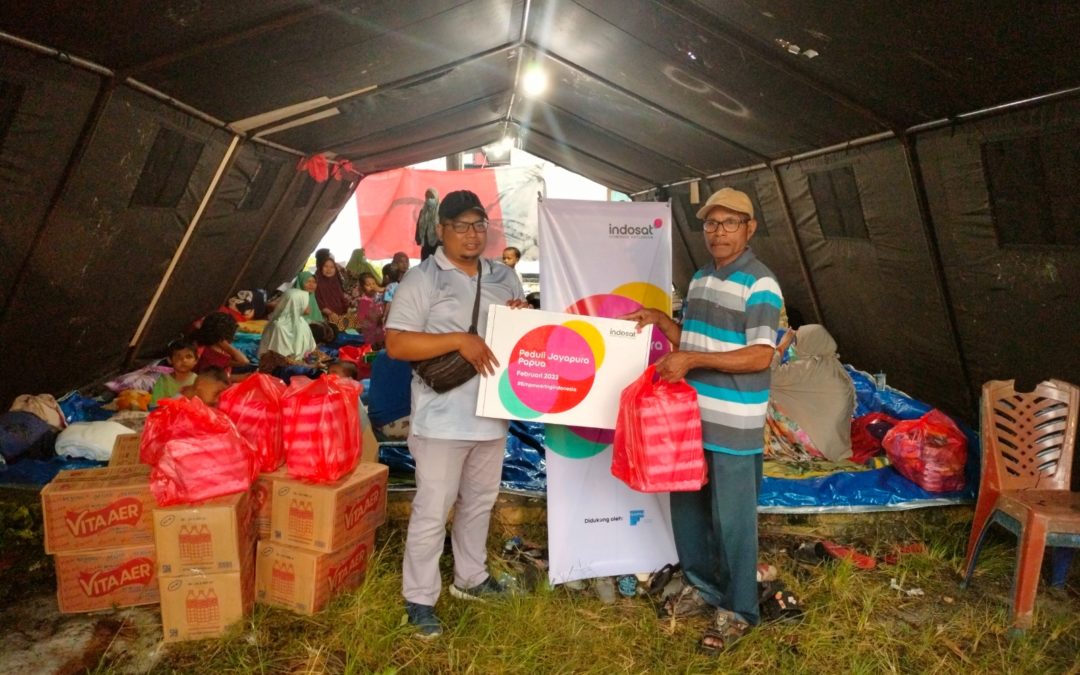 INDOSAT OOREDOO HUTCHISON SEND ASSISTANCE TO COMMUNITIES AFFECTED BY THE PAPUA EARTHQUAKE