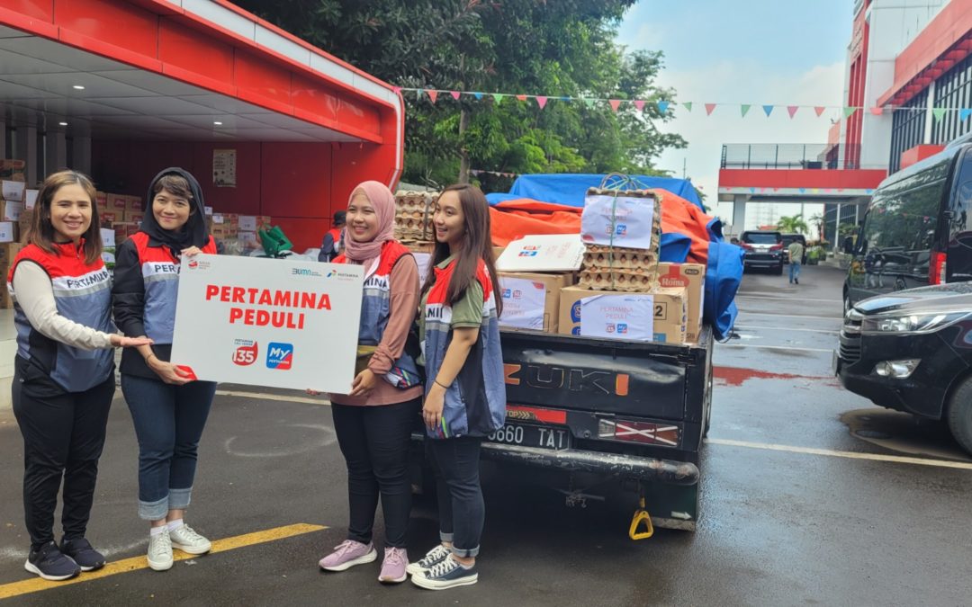 PT PERTAMINA DRILLING SERVICES INDONESIA DISTRIBUTES ASSISTANCE TO COMMUNITIES AFFECTED IN THE PERTAMINA PLUMPANG FIRE