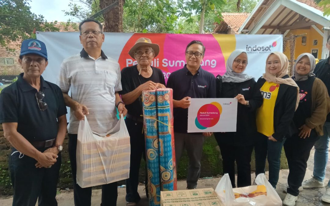 Respon Gempa Sumedang, Indosat Salurkan Bantuan untuk Masyarakat Terdampak