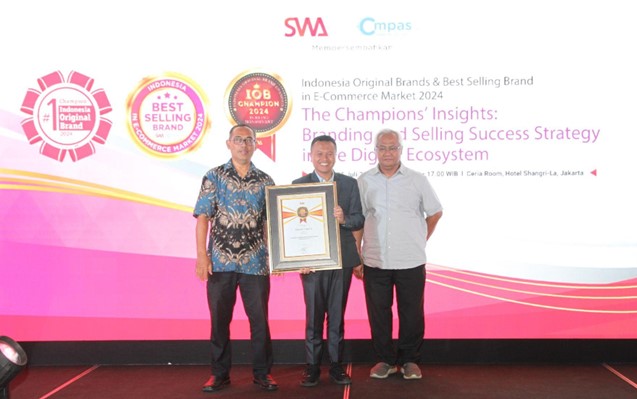 Filantra Raih Penghargaan Indonesia Original Brand Award 2024